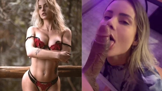 Sabrina de Martini fudendo loira rabuda se acabando na pica preta