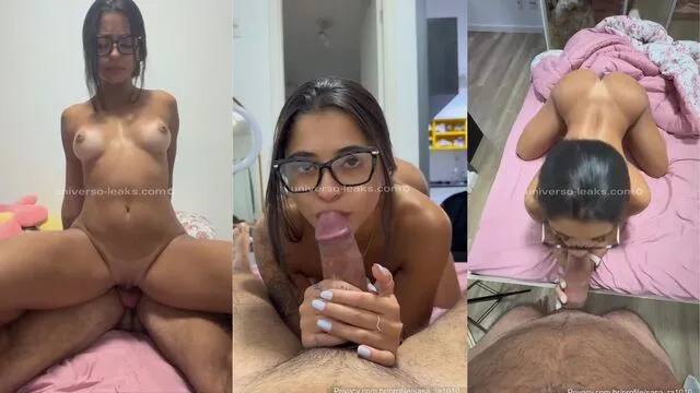 Nerd Sasa transando mamando e sentando na pica